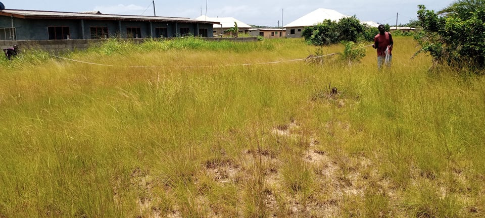 Neues Land für Gemeindehausbau in Ghana